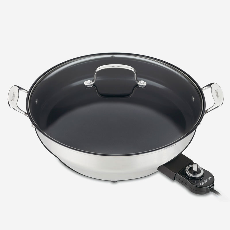 GreenGourmet Electric 14" Skillet cacuisinart
