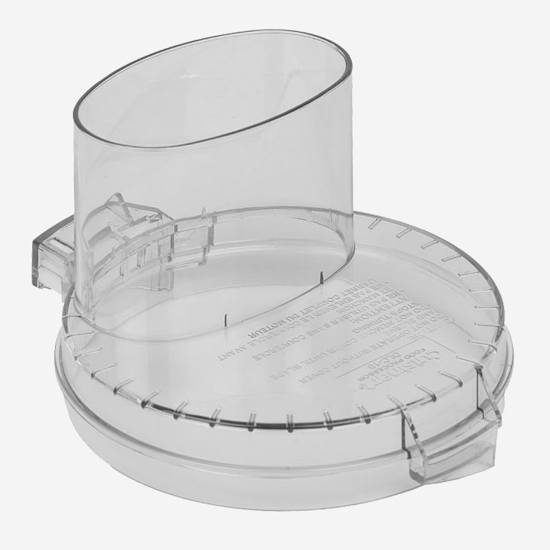 Cover w/ Large Feed Tube, (Grey) DLC10SC, DLC10CC,EV10C,DFP7C,EV