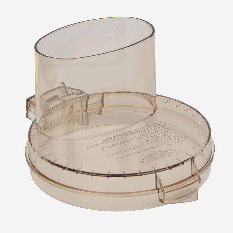 Cover w/ Large Feed Tube, (Amber) DLC10E, DLC10P,DLC10CC cacuisinart