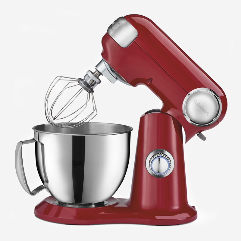 Precision Master™ 3.5 QT (3.3L) Stand Mixer Red cacuisinart