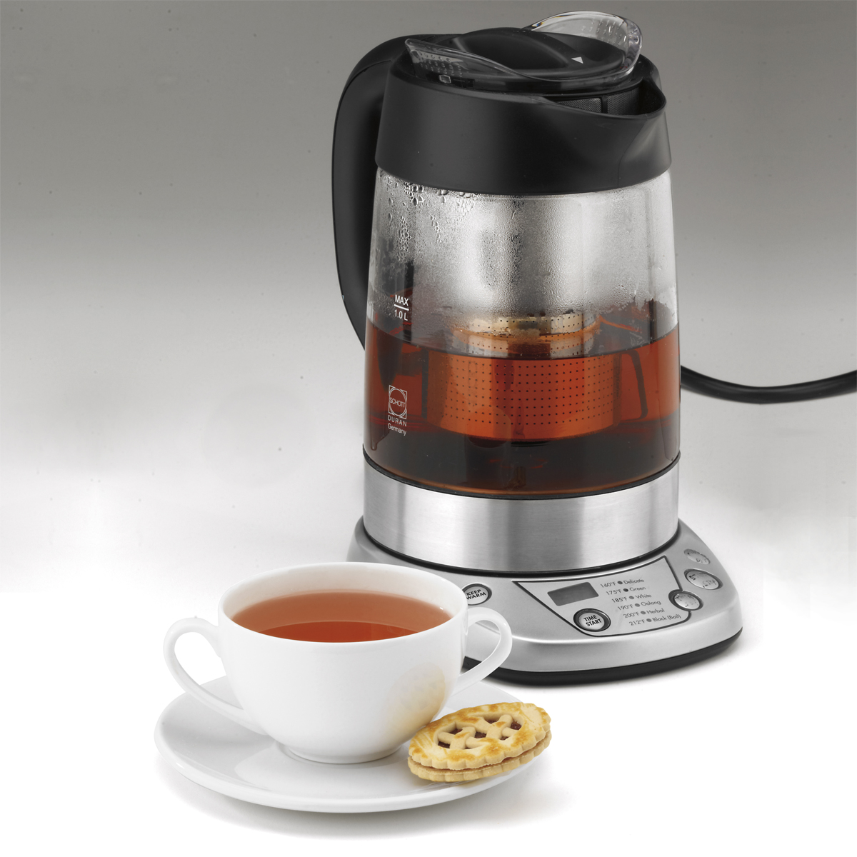 PerfecTemp Programmable Tea Steeper and Kettle