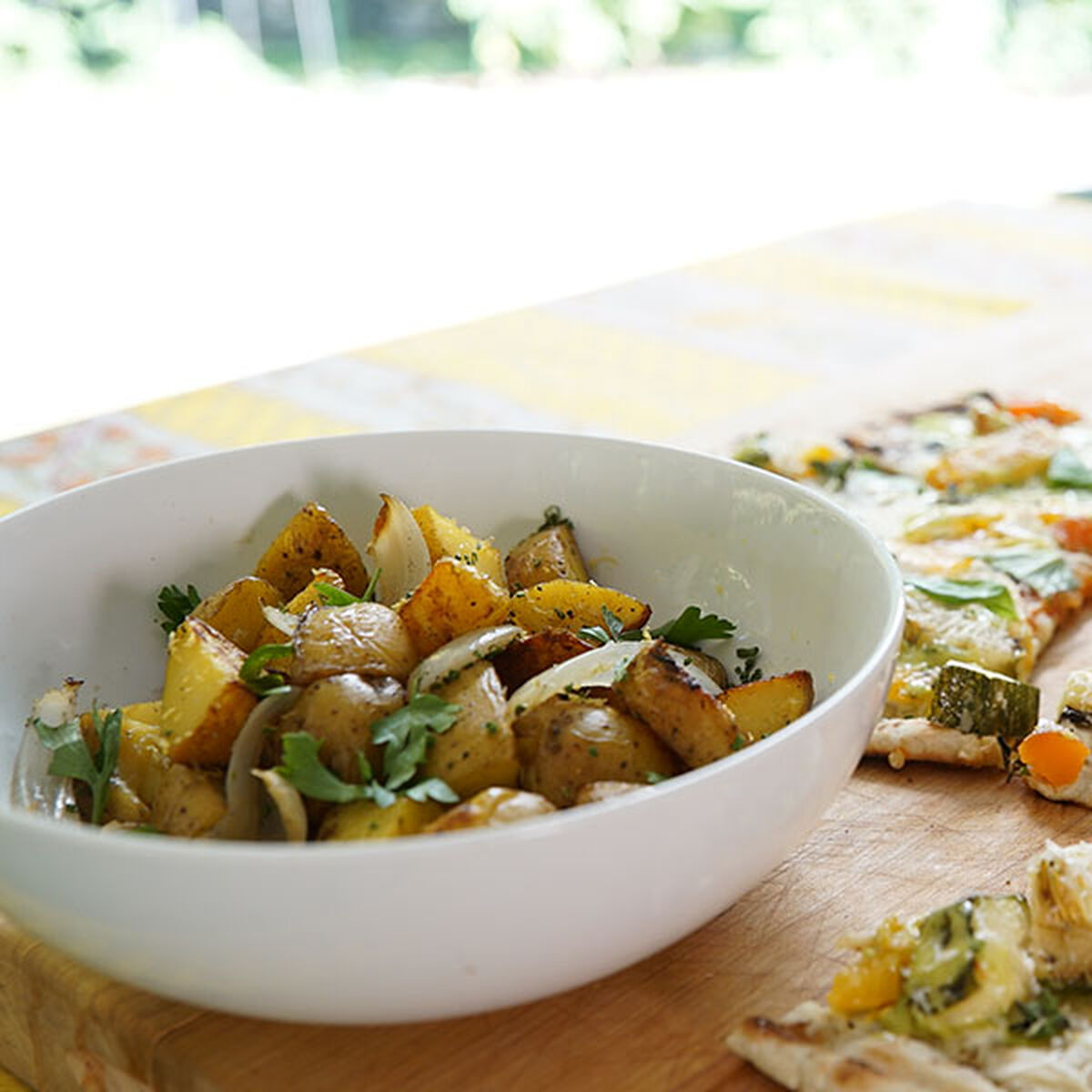 Charred Onion New Potato Hash-2