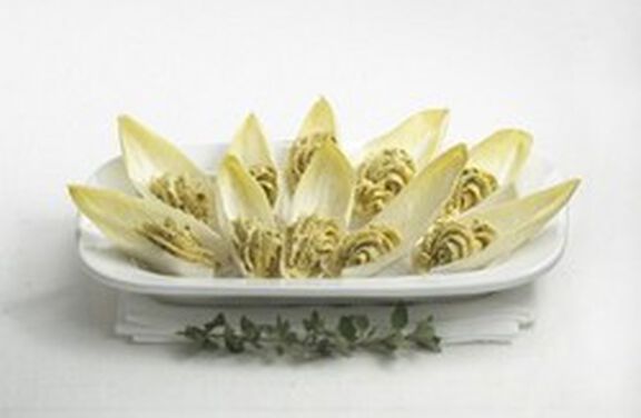 Endive with Shrimp Filling