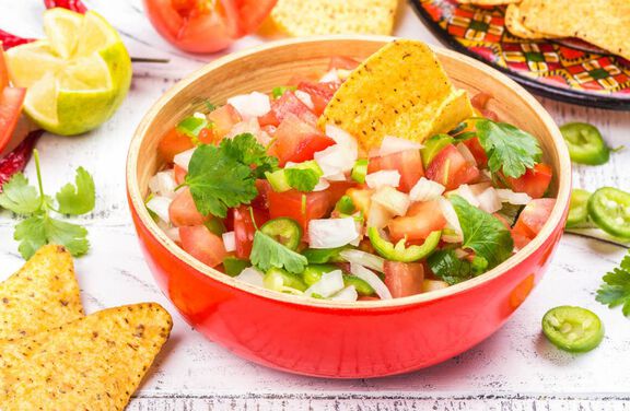Fresh Tomato and Corn Salsa