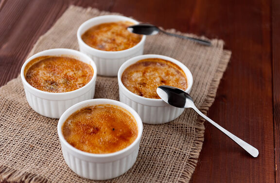 Chocolate Banana Cr&egrave;me Br&ucirc;l&eacute;e  - 8 Servings