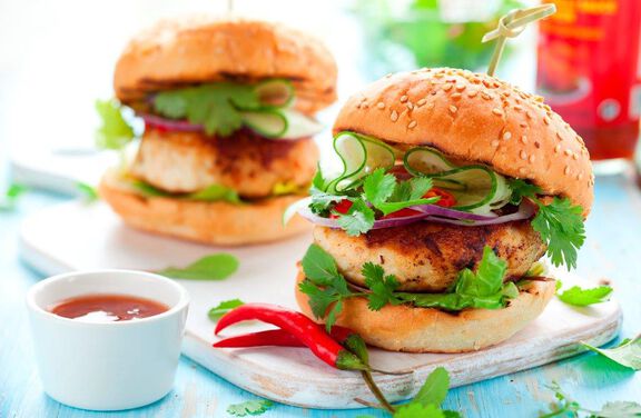 Greek Burgers with Feta and Olive Tapenade