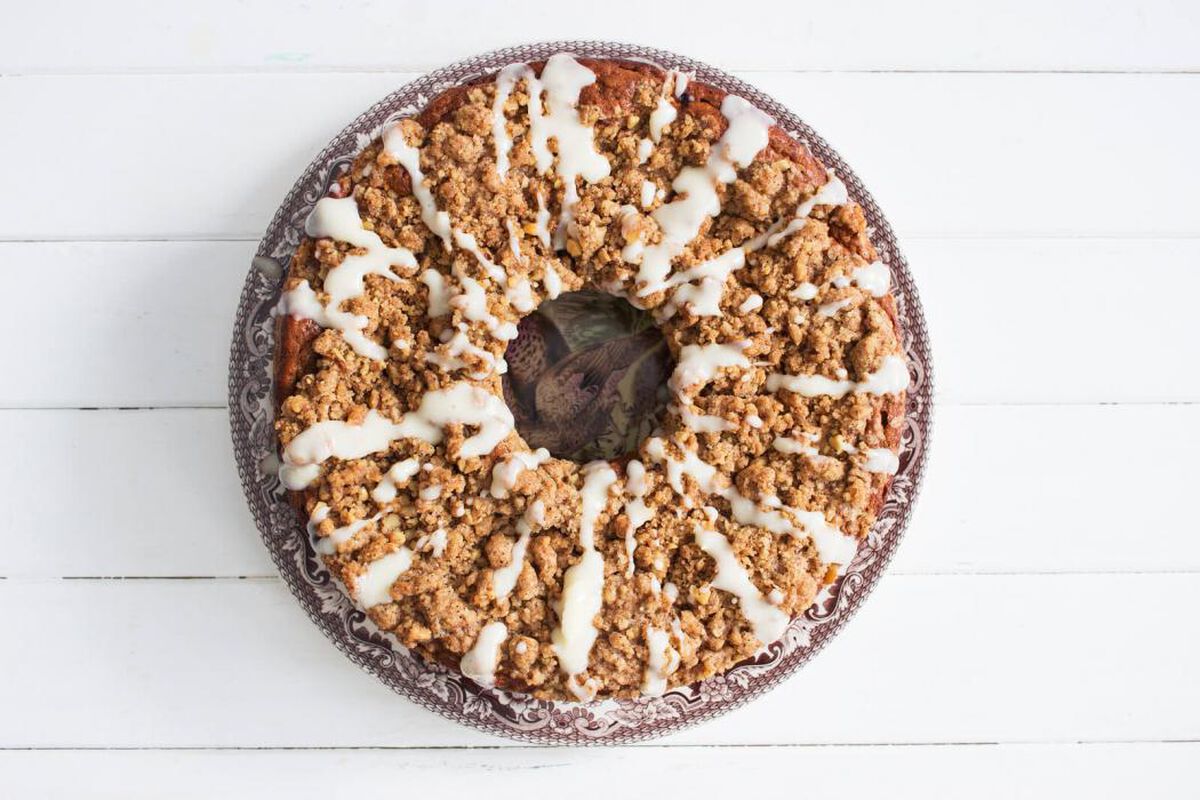 Cinnamon-Walnut Coffee Cake-1