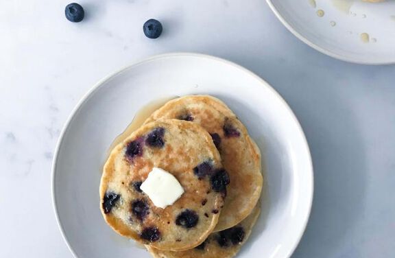 Blueberry Buttermilk Pancakes