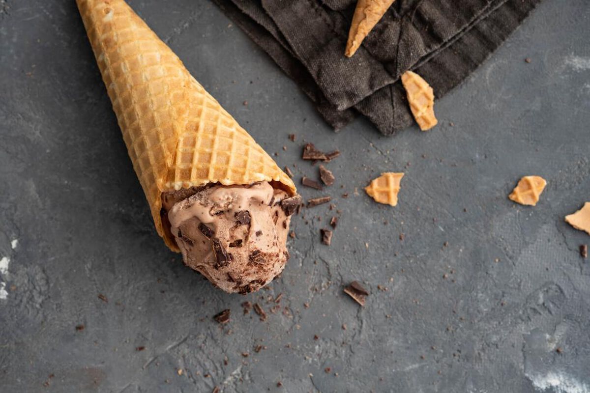 Chocolate Pretzel Frozen Yogurt-1