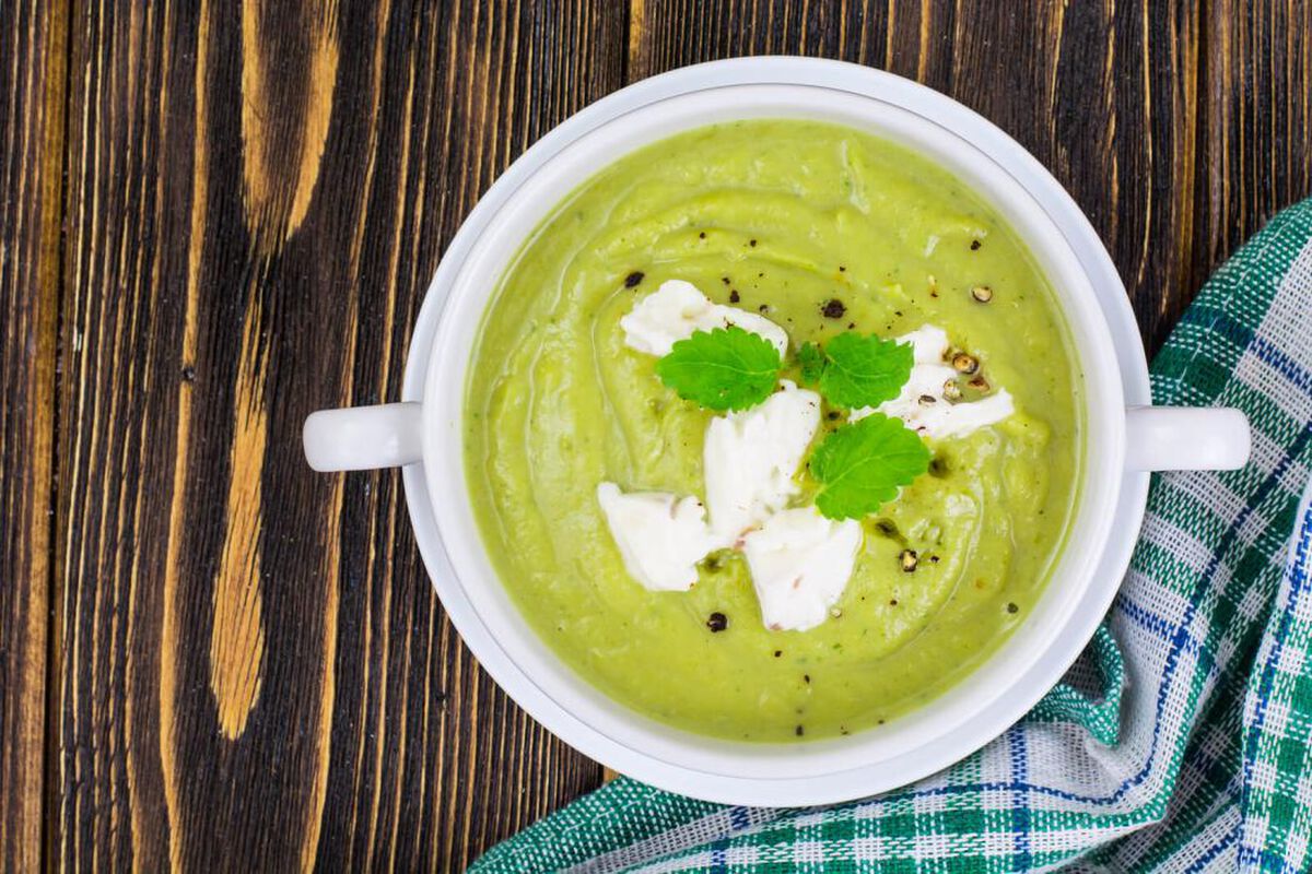 Zucchini Herb Soup-1