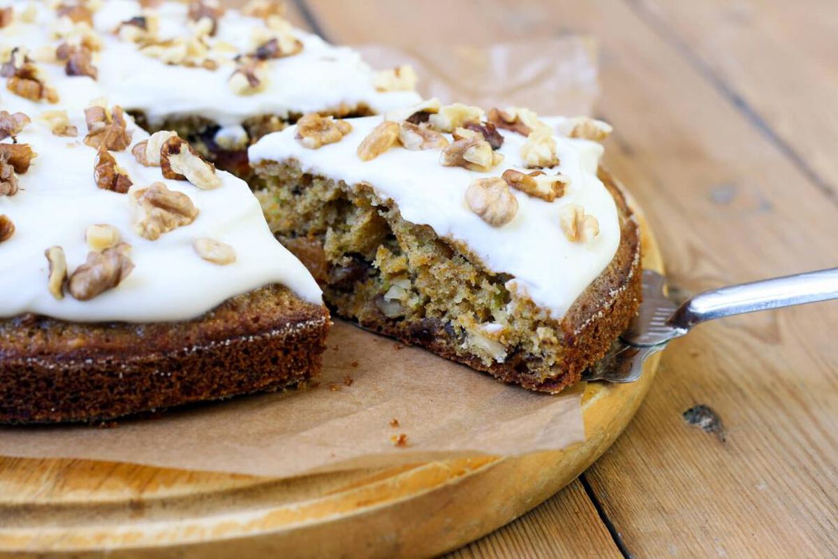 Carrot Zucchini Cake-1