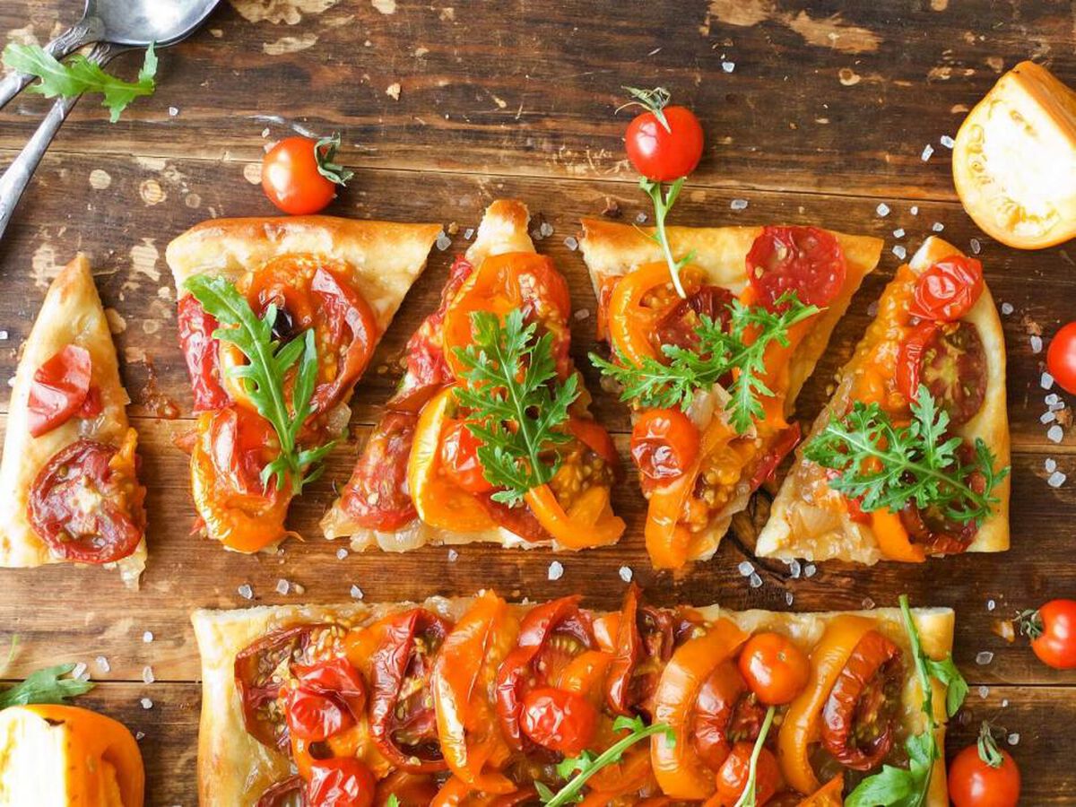 Caramelized Onion and Two-Tomato Tart-1