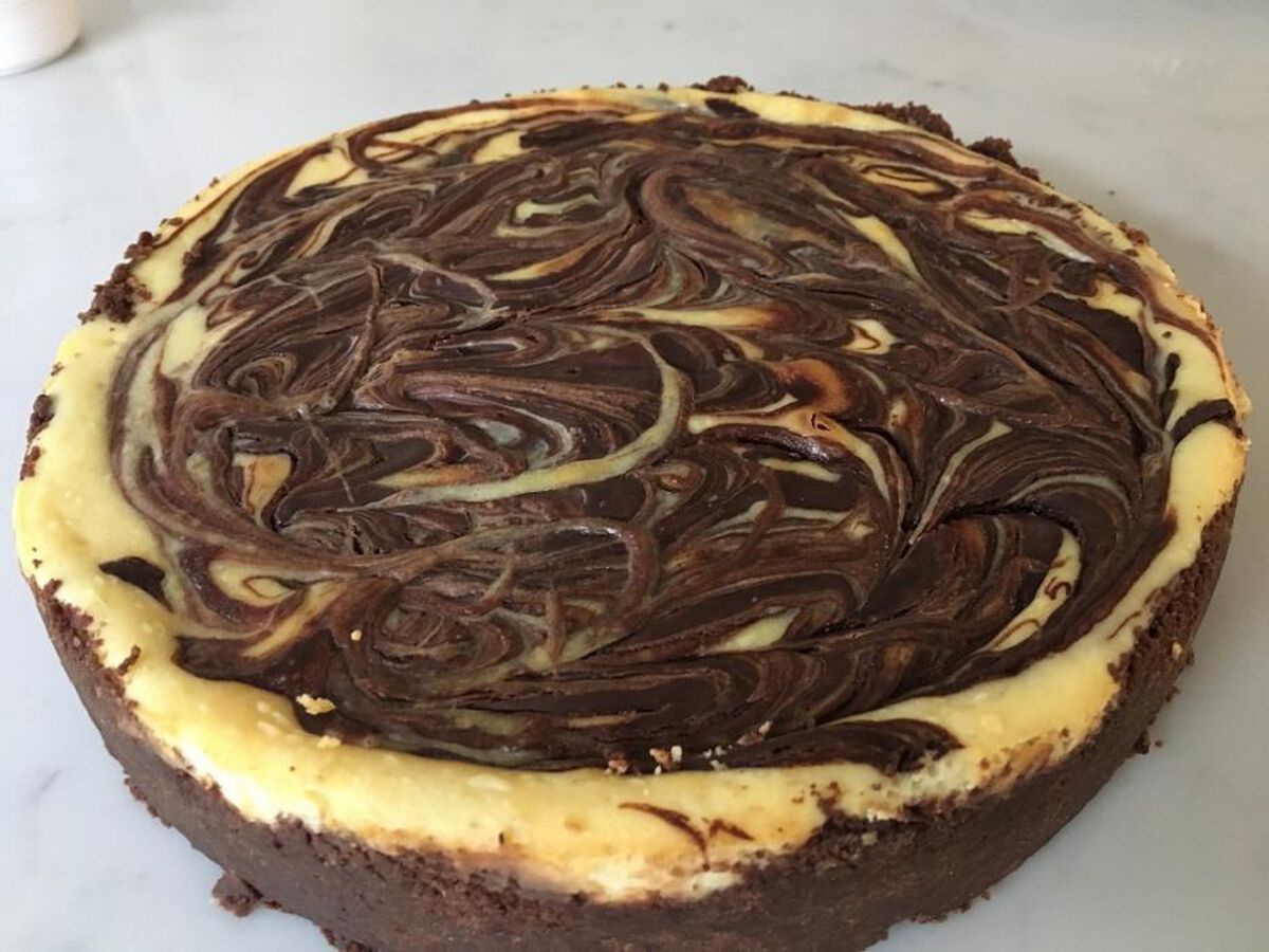 Chocolate Marble Cheesecake-1