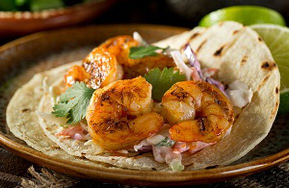 Grilled Mexican Shrimp