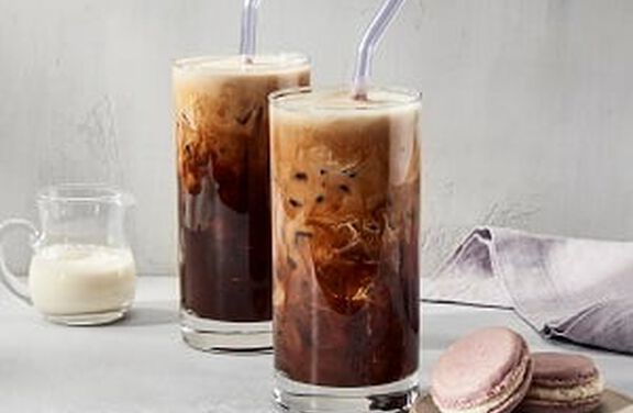 Lavender Iced Coffee