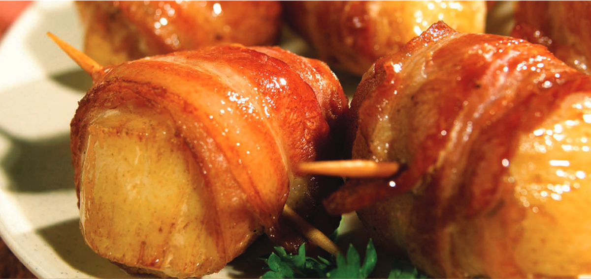 Candied Bacon-Wrapped Scallops-1