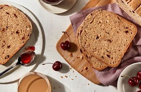 Dried Cherry & Hazelnut Loaf