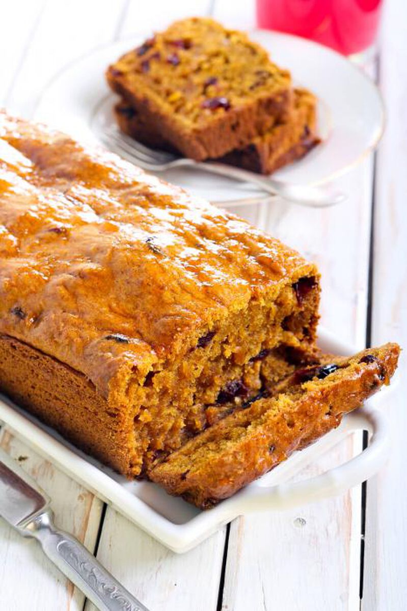 Cranberry Walnut Pumpkin Bread -1 &frac12; Lb. Loaf-1