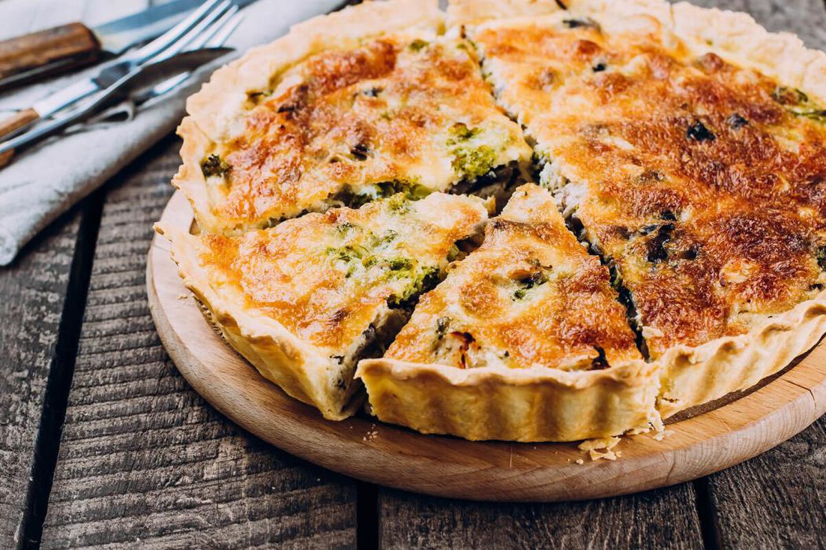 Bacon and Swiss Quiche-1