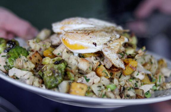 Thanksgiving Turkey Hash