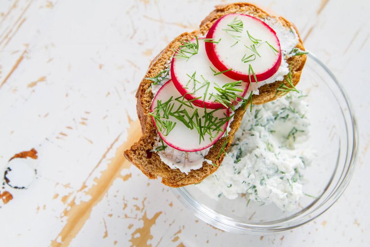 Radish Dill Tea Sandwich-1