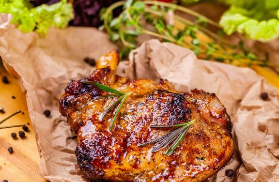 Herb Grilled Boneless Pork Chops
