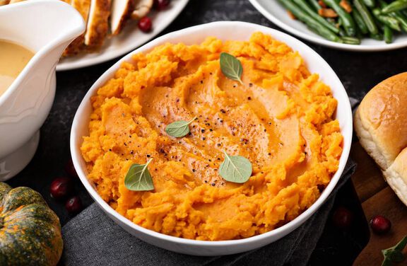 Sweet Potatoes &amp; Apples