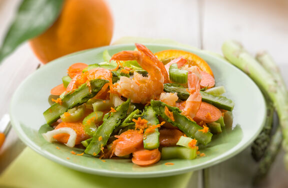 Shrimp and Vegetables