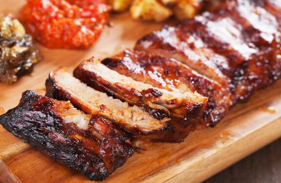 Air Fryer Toaster Oven-Roasted Ribs