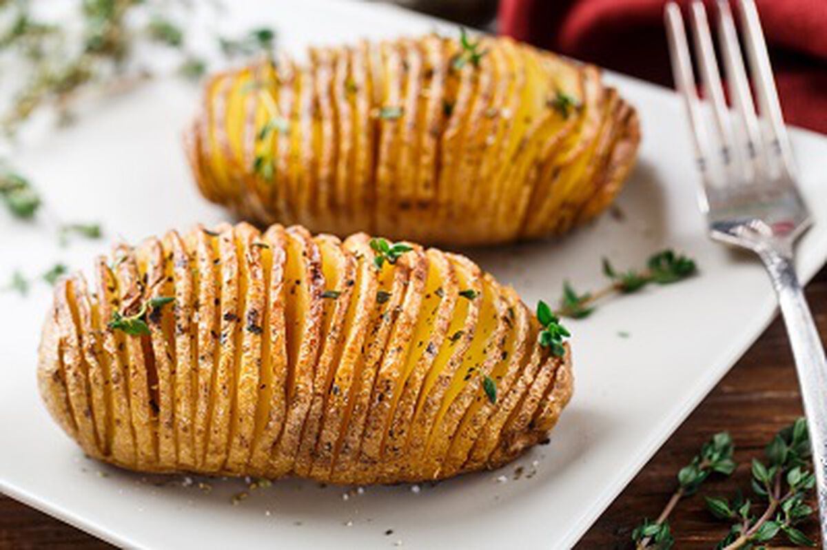 Hasselback Potatoes