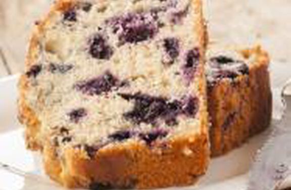 Lemon Blueberry Loaf Cake - Exact Heat Toaster Oven