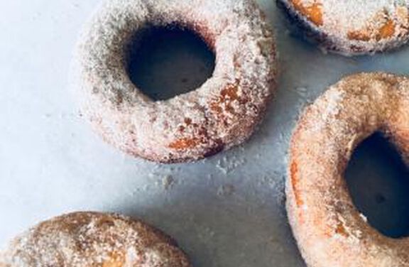 Cinnamon Sugar Doughnuts (for stand mixer)