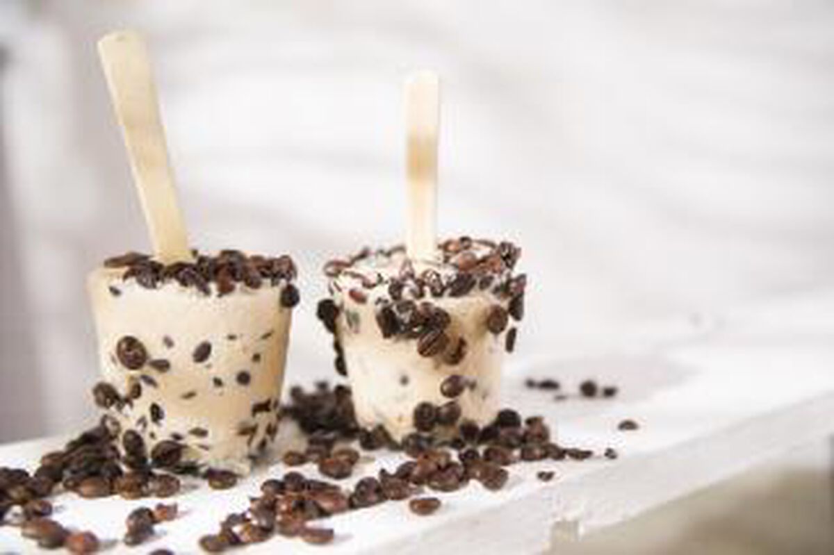 Coffee Latte Frozen Yogurt-1