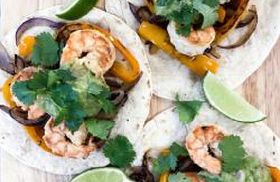 Shrimp Fajitas