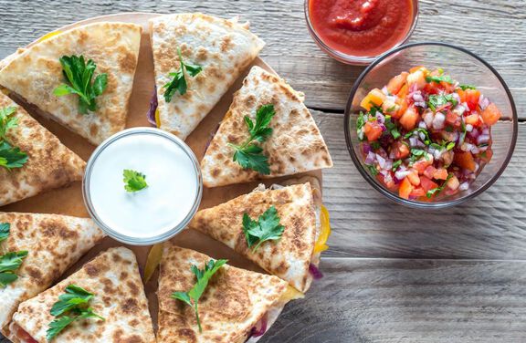Easy Quesadillas for Two