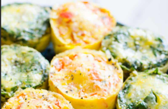 Kale &amp; Sun-Dried Tomato Egg Bites