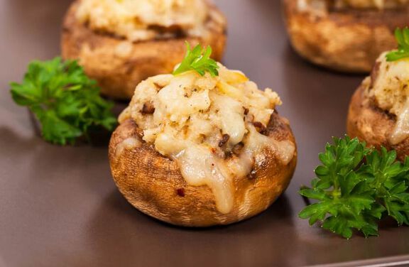 Stuffed Portabellas