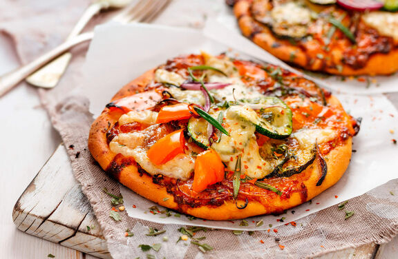 Very Veggie Pizza