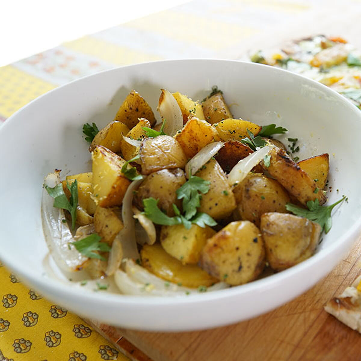 Charred Onion New Potato Hash-3