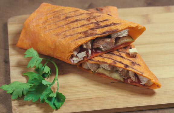 Chicken, Vegetable, Black Bean Burritos - Classic Toaster Oven