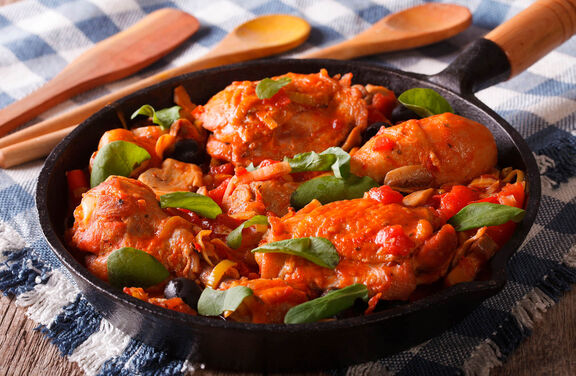 Chicken with Peppers