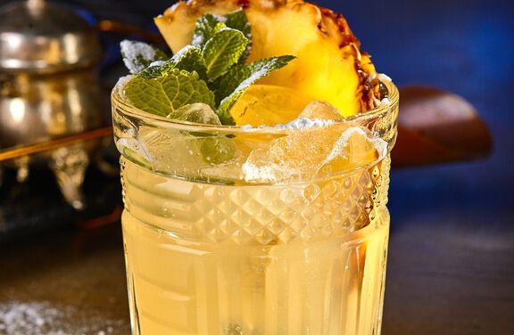 Pineapple Mint Spritz