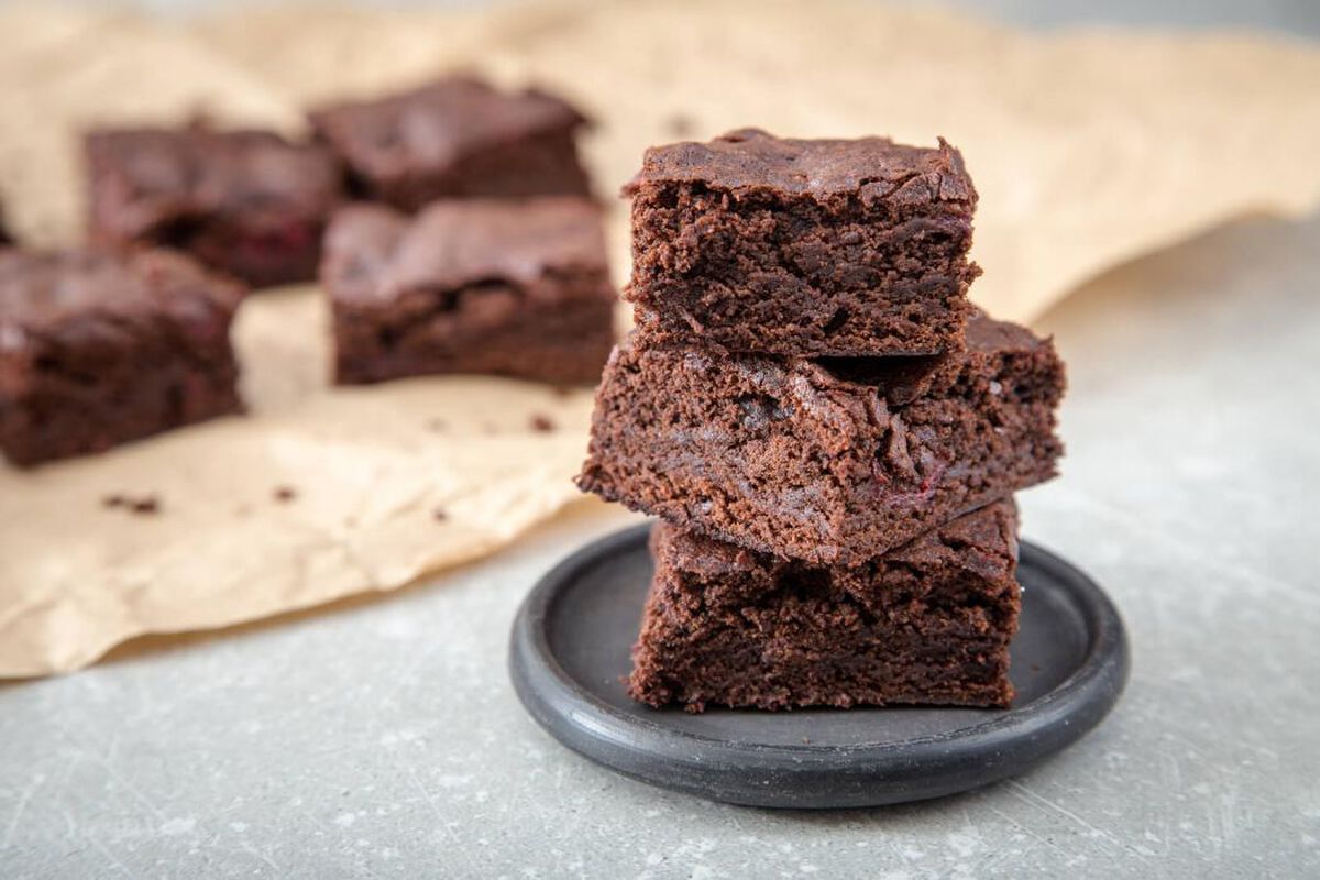 Easiest Fudgy Brownies-1