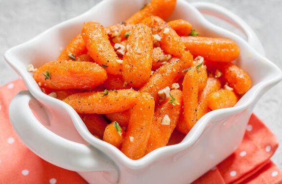 Honey Ginger Glazed Carrots