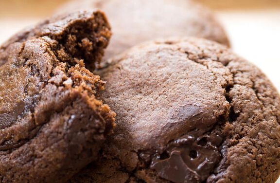 Double Chocolate Chunk Cookies