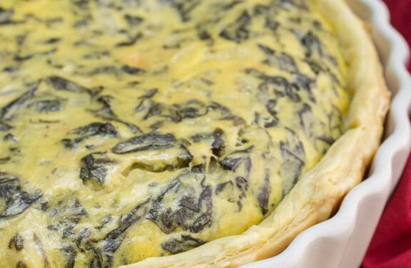 Sausage, Spinach and Fontina Quiche
