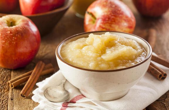 Cinnamon-Maple Applesauce