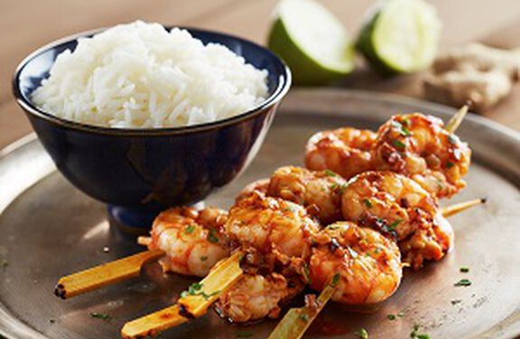 Grilled Citrus Ginger Shrimp