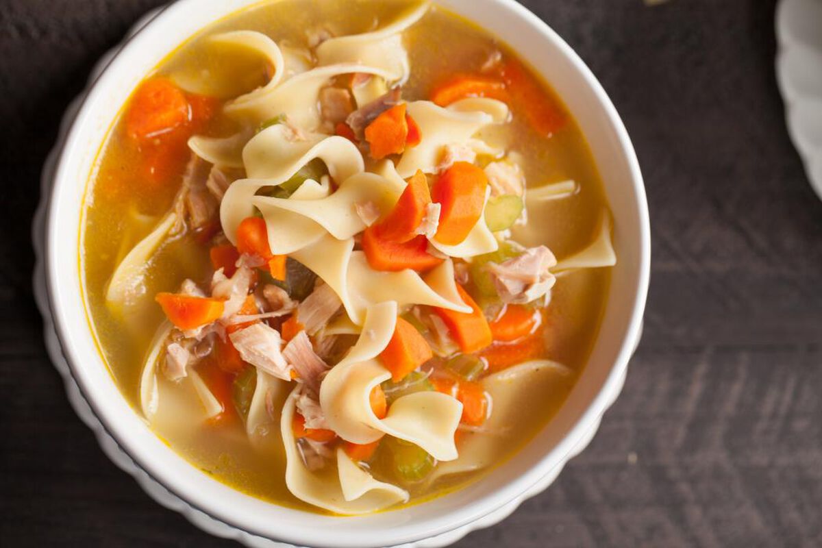 Chicken Soup with Noodles-1