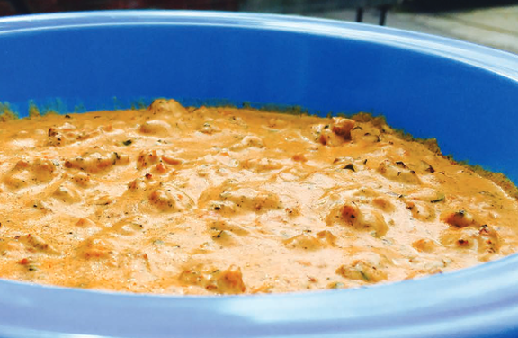 Hot Smoked Sausage Dip